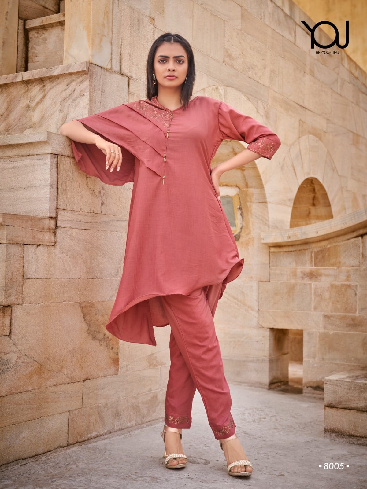 Wanna Bliss Cord Designer Wholesale Party Wear Kurtis With Bottom